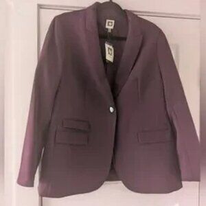 Anne Klein Plum Blazer